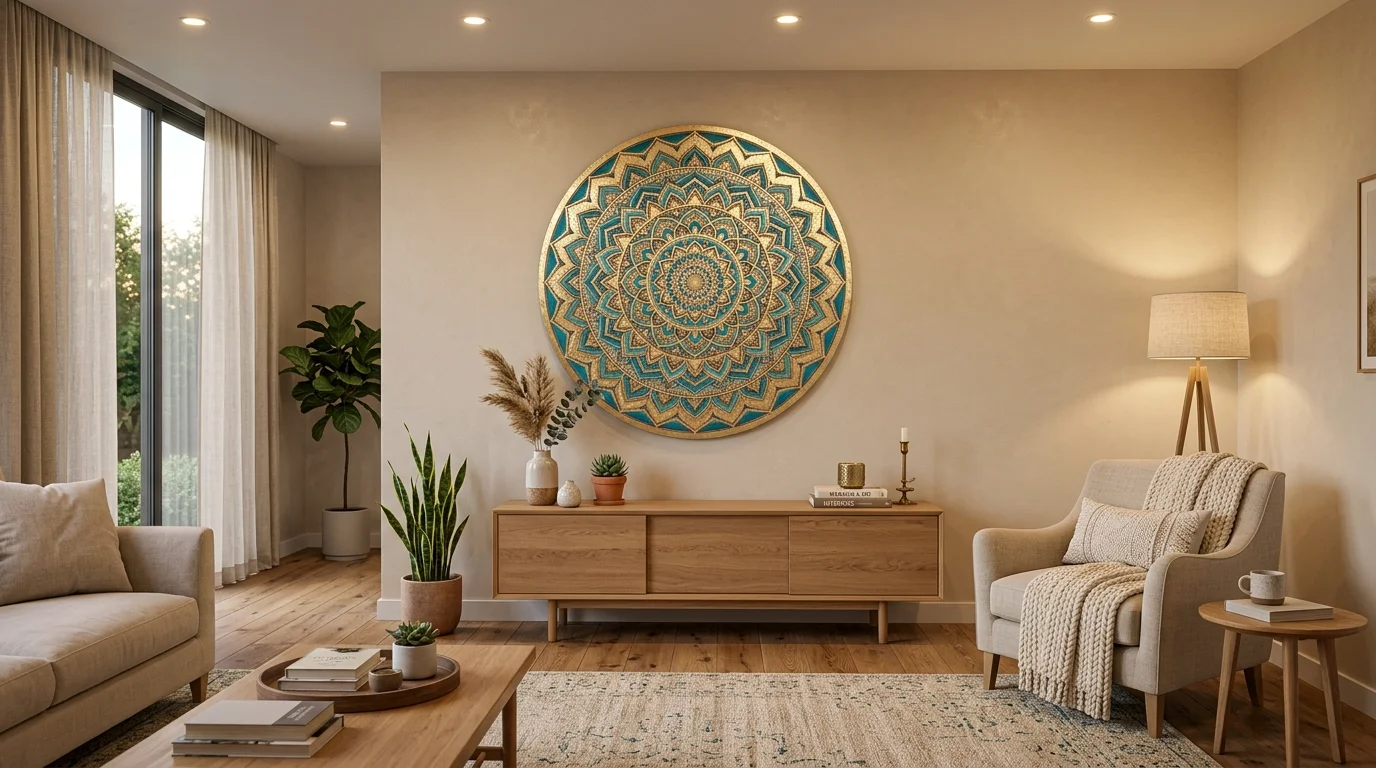 Beautiful Mandala Decor Ideas for Spiritual Wall Art and Accents inspiration image 1