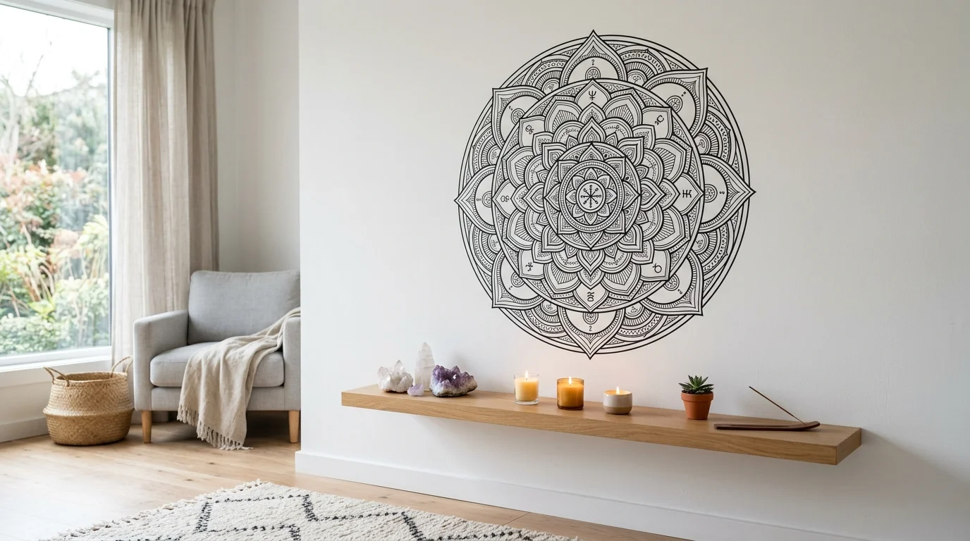Beautiful Mandala Decor Ideas for Spiritual Wall Art and Accents inspiration image 4