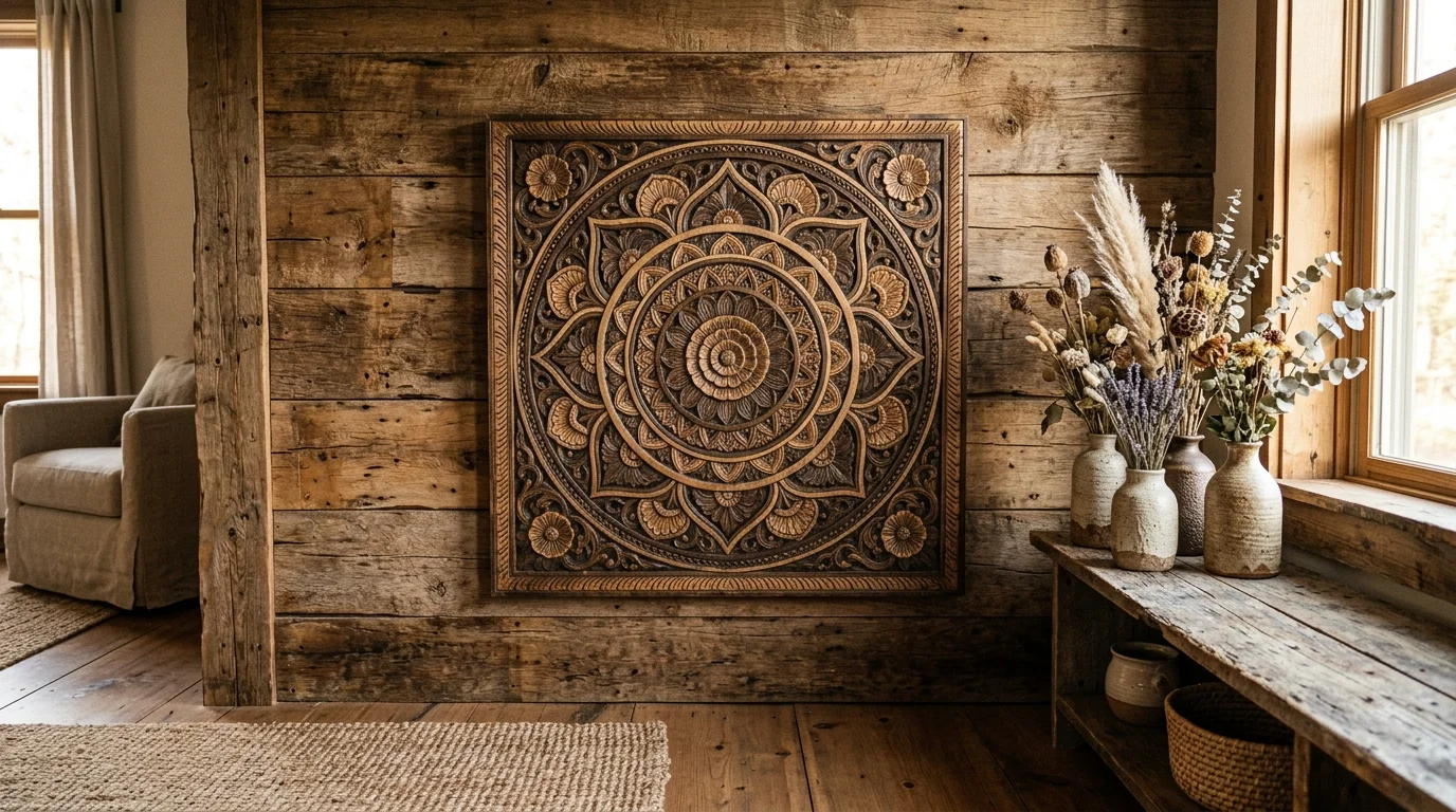 Beautiful Mandala Decor Ideas for Spiritual Wall Art and Accents inspiration image 6