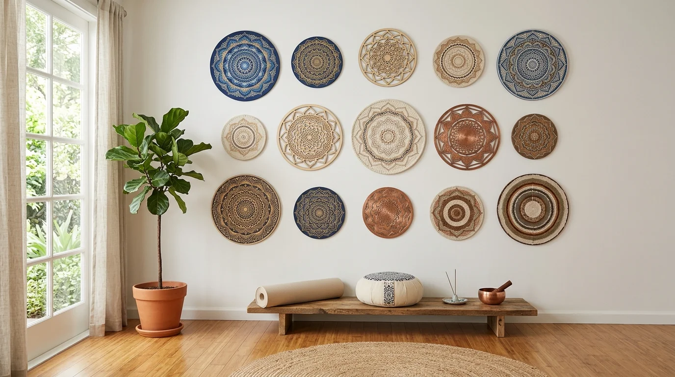 Beautiful Mandala Decor Ideas for Spiritual Wall Art and Accents inspiration image 8