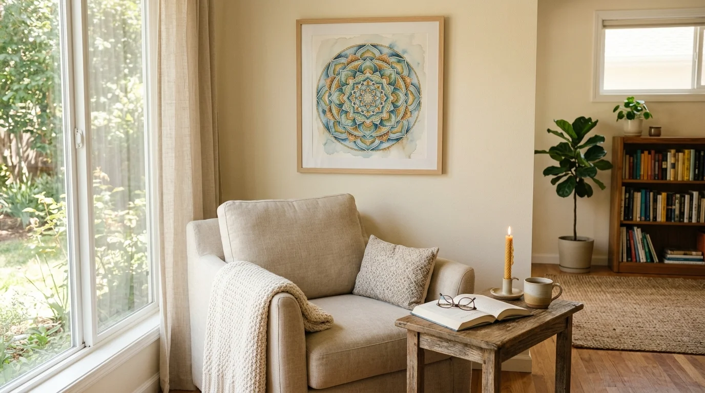 Beautiful Mandala Decor Ideas for Spiritual Wall Art and Accents inspiration image 11