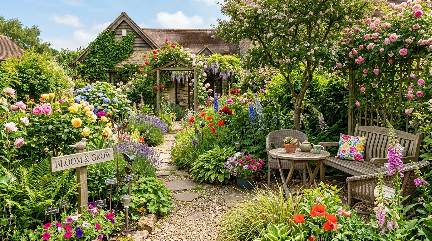 Beautiful Outdoor Garden Decor Ideas for Backyard Charm inspiration image 12