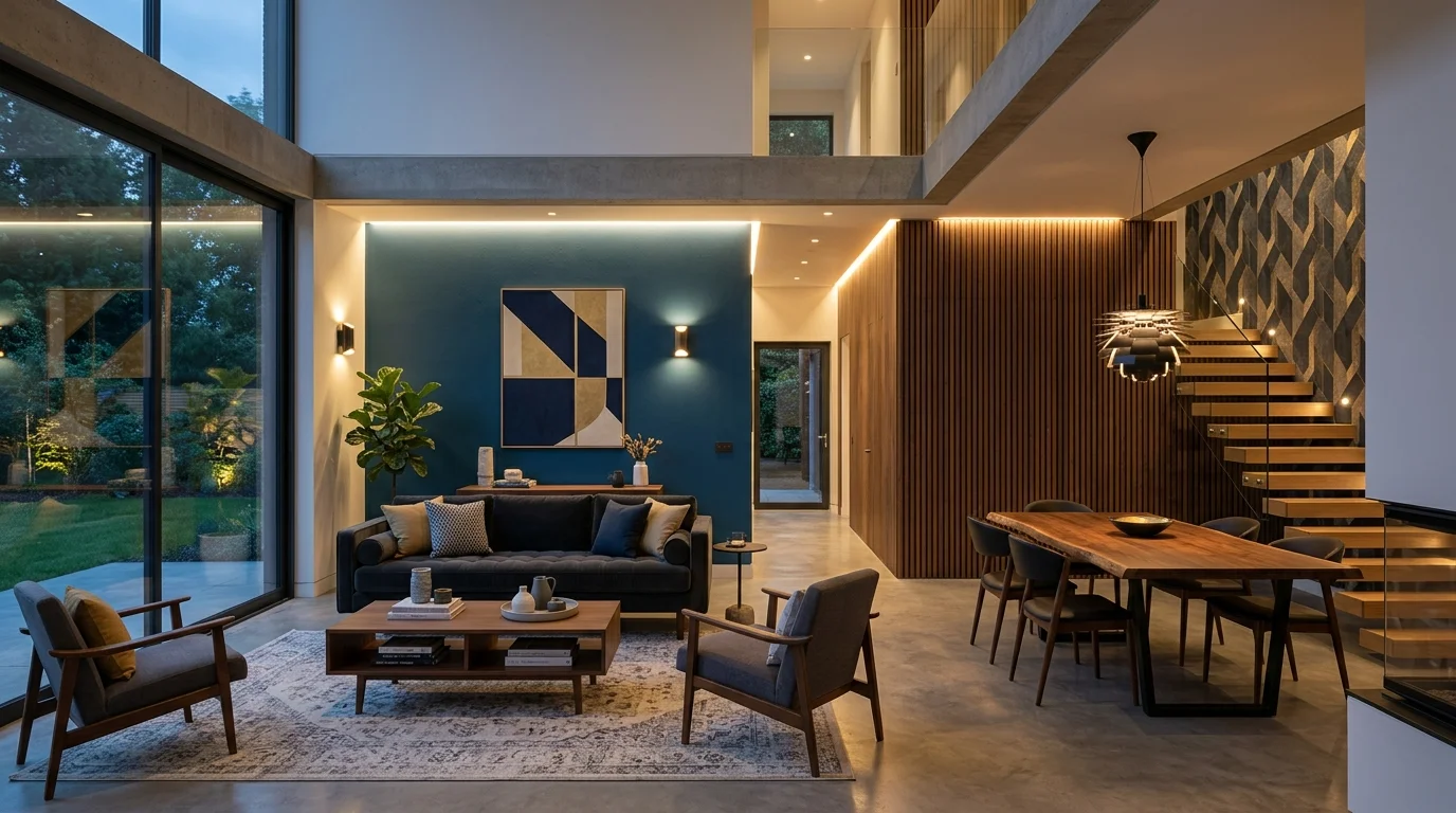 Bold Accent Wall Ideas for Modern Home Interiors inspiration image 13