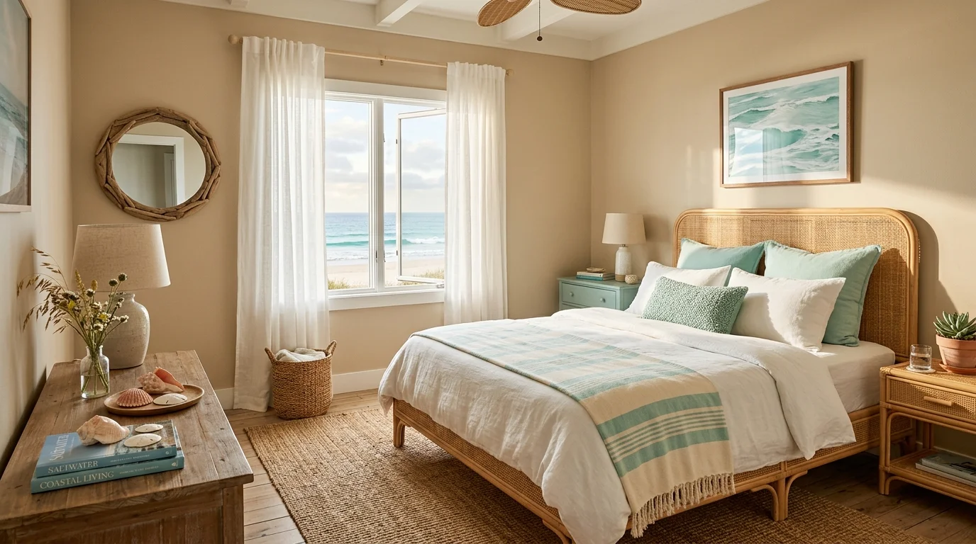Breezy Coastal Bedrooms Ideas for a Relaxing Beachy Retreat inspiration image 2