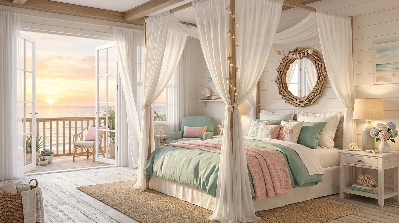 Breezy Coastal Bedrooms Ideas for a Relaxing Beachy Retreat inspiration image 9