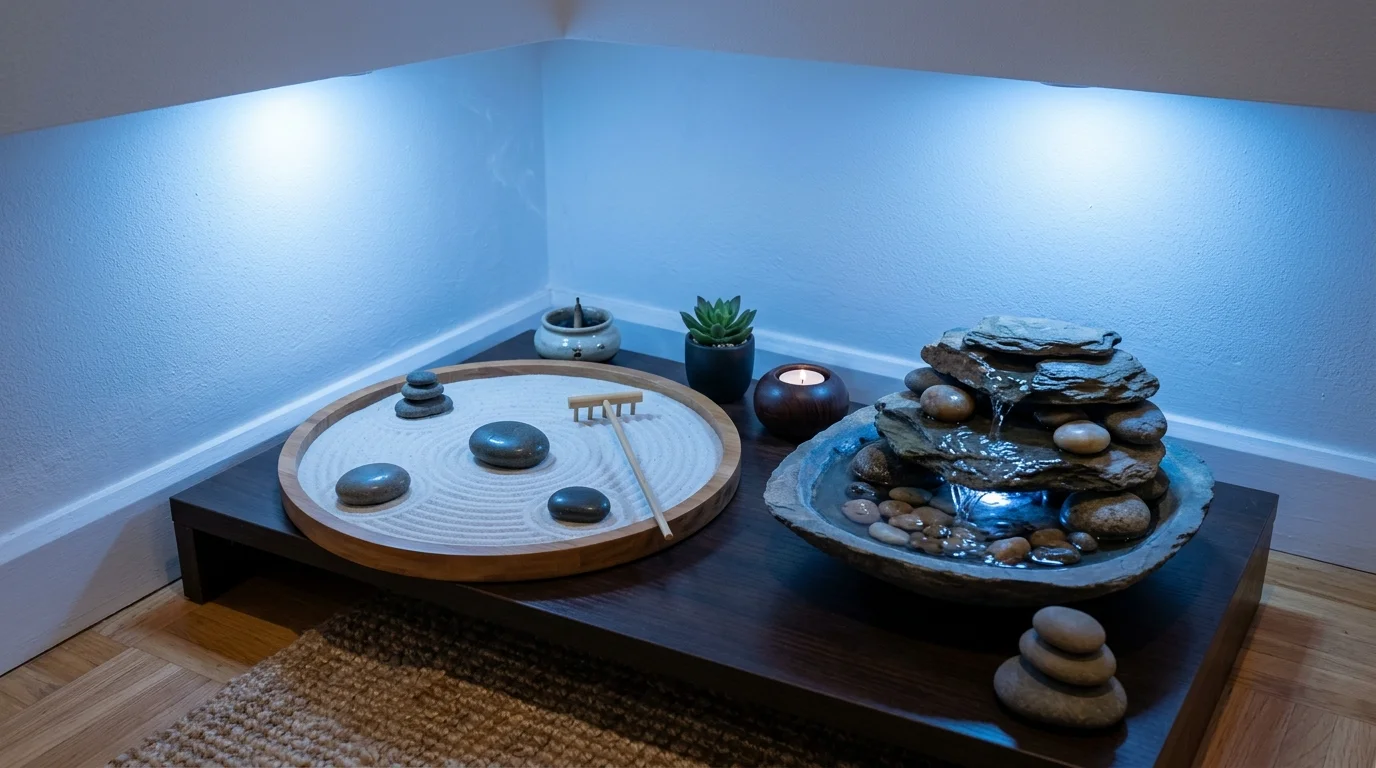 Calming Blue Meditation Space Ideas for Tranquility and Peace inspiration image 3
