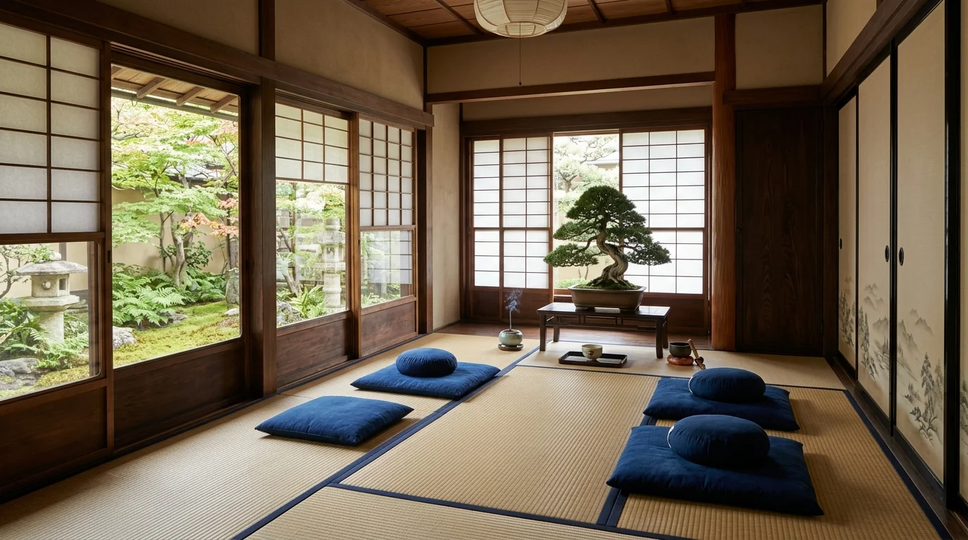 Calming Blue Meditation Space Ideas for Tranquility and Peace inspiration image 7
