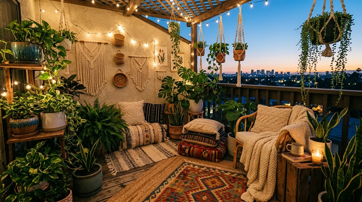 Charming Balcony Ideas for a Cozy Urban Outdoor Nook inspiration image 3