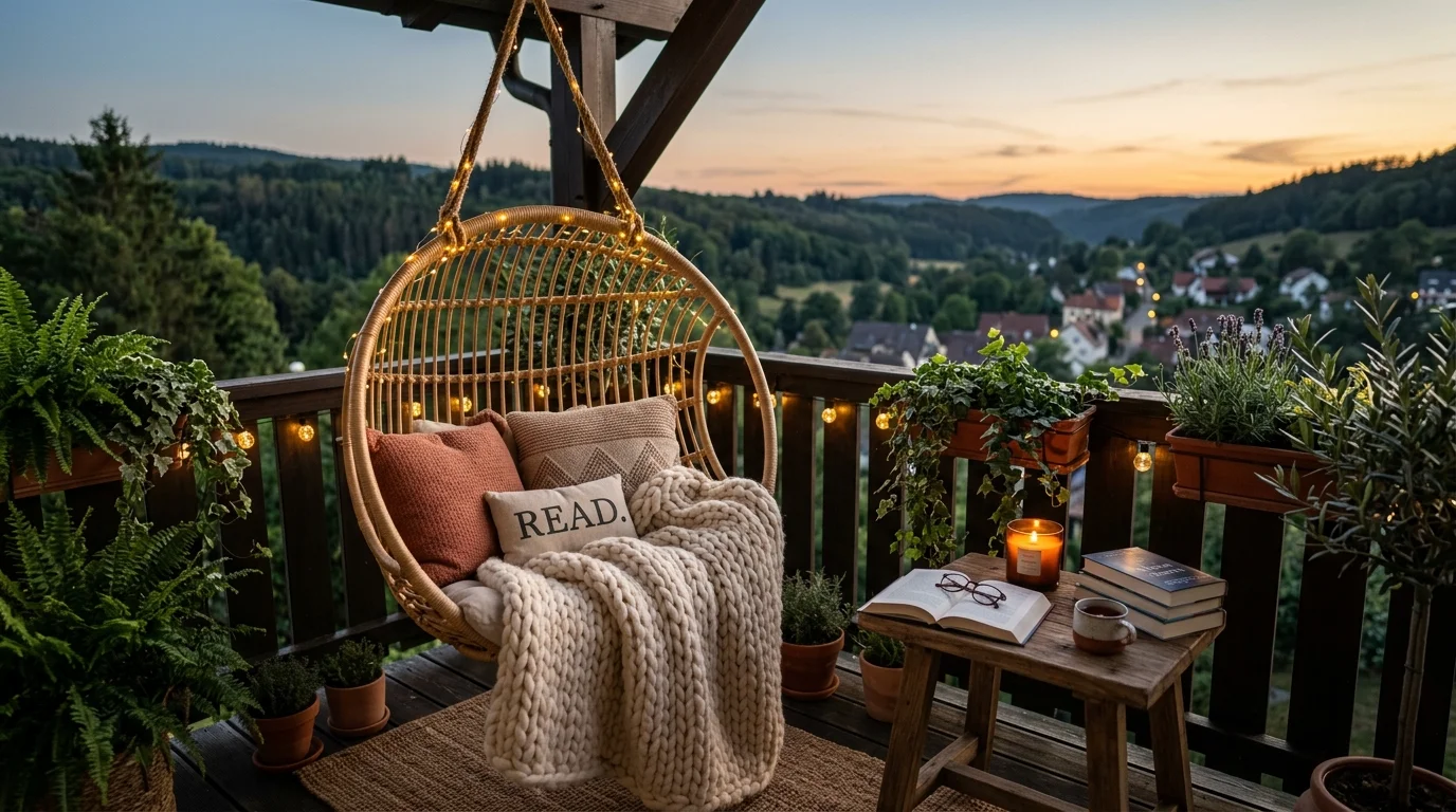 Charming Balcony Ideas for a Cozy Urban Outdoor Nook inspiration image 5