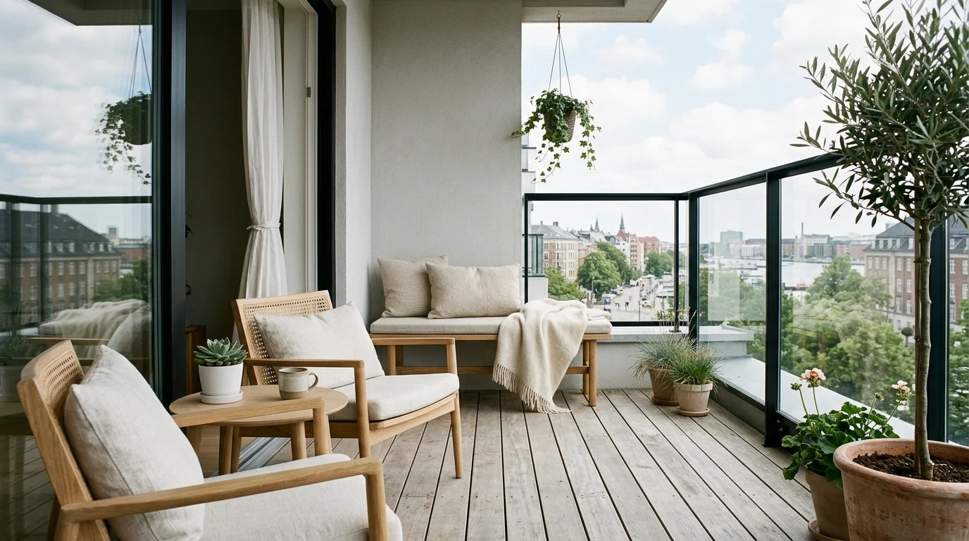 Charming Balcony Ideas for a Cozy Urban Outdoor Nook inspiration image 13