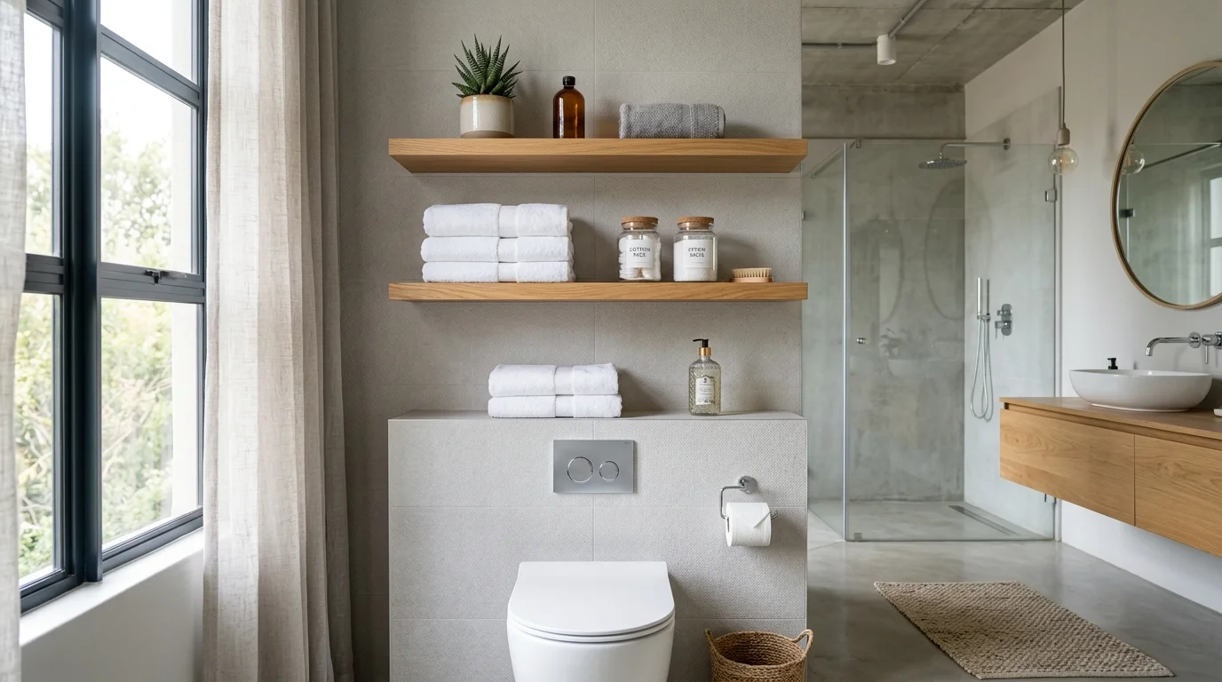 Chic Bathroom Storage Ideas for a Neat and Stylish Space inspiration image 1