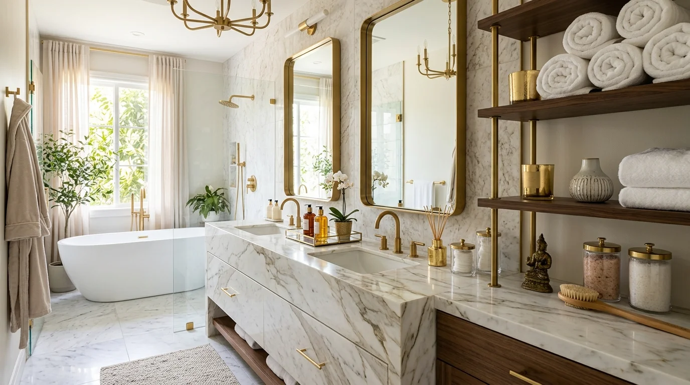 Chic Bathroom Storage Ideas for a Neat and Stylish Space inspiration image 3