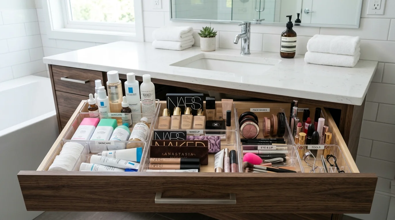 Chic Bathroom Storage Ideas for a Neat and Stylish Space inspiration image 6