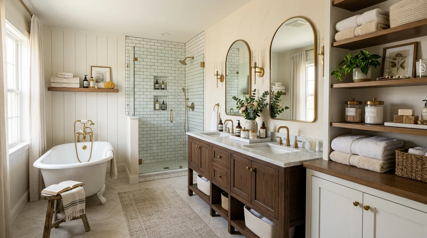 Chic Bathroom Storage Ideas for a Neat and Stylish Space inspiration image 15