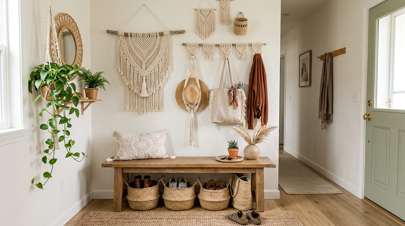 Clever Mini Mudroom Entryway Ideas for Tiny Entry Spaces inspiration image 8
