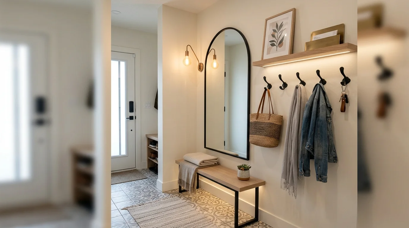 Clever Mini Mudroom Entryway Ideas for Tiny Entry Spaces inspiration image 11