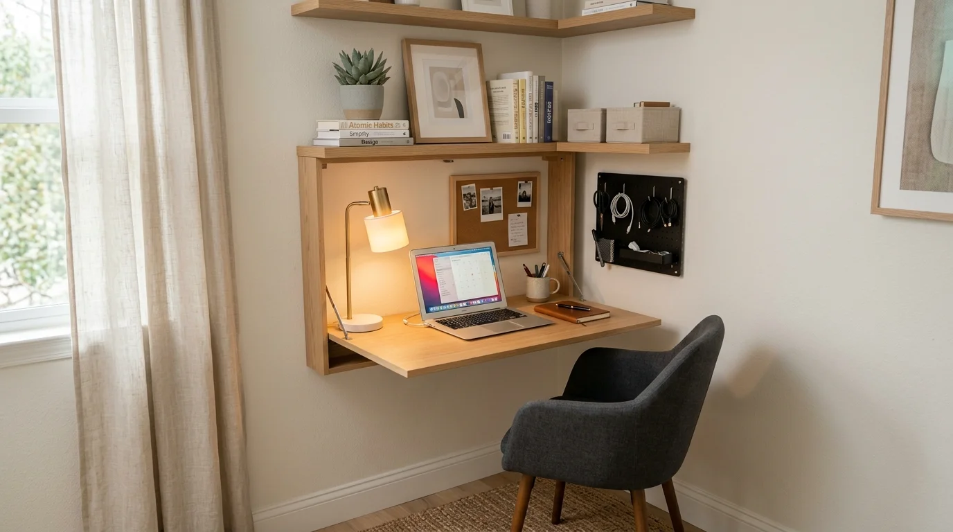 Clever Small Office Ideas for a Productive and Stylish Workspace inspiration image 2