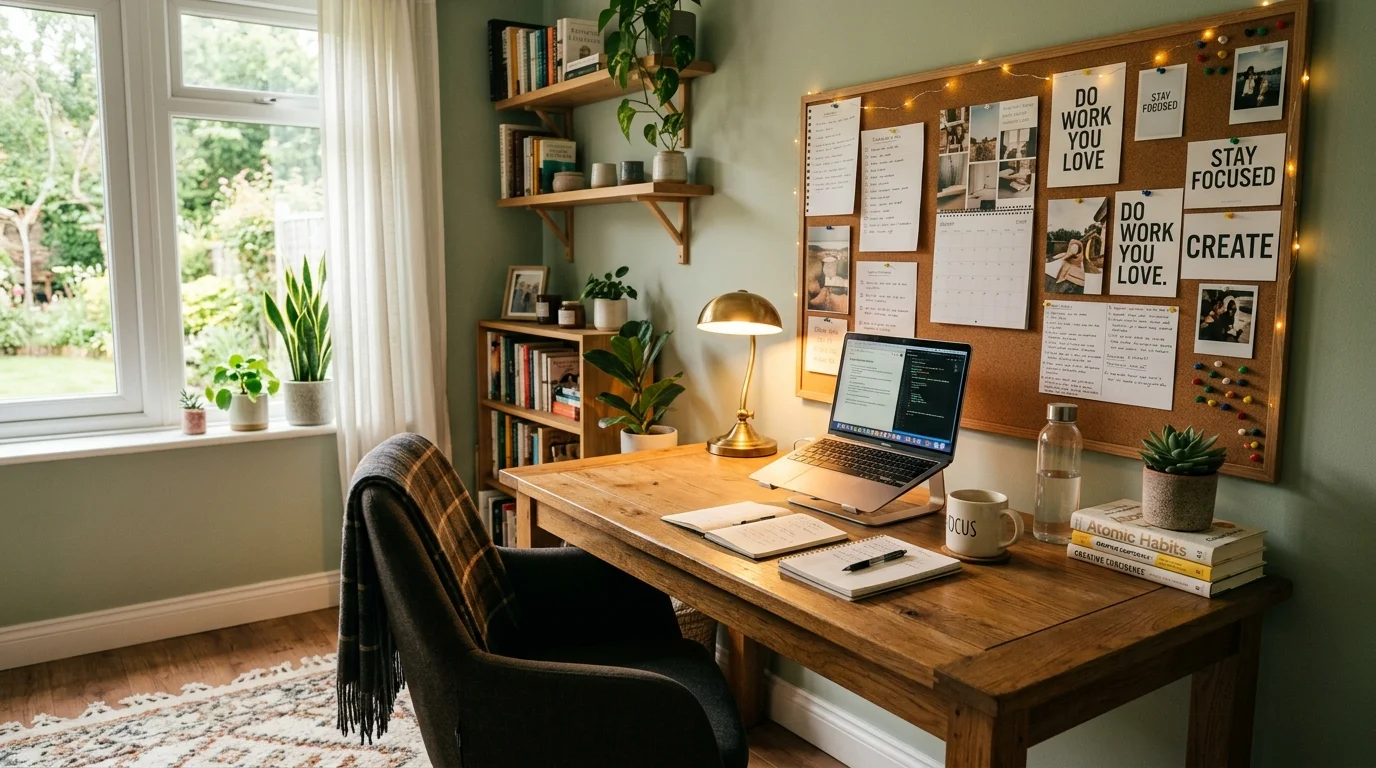 Clever Small Office Ideas for a Productive and Stylish Workspace inspiration image 4