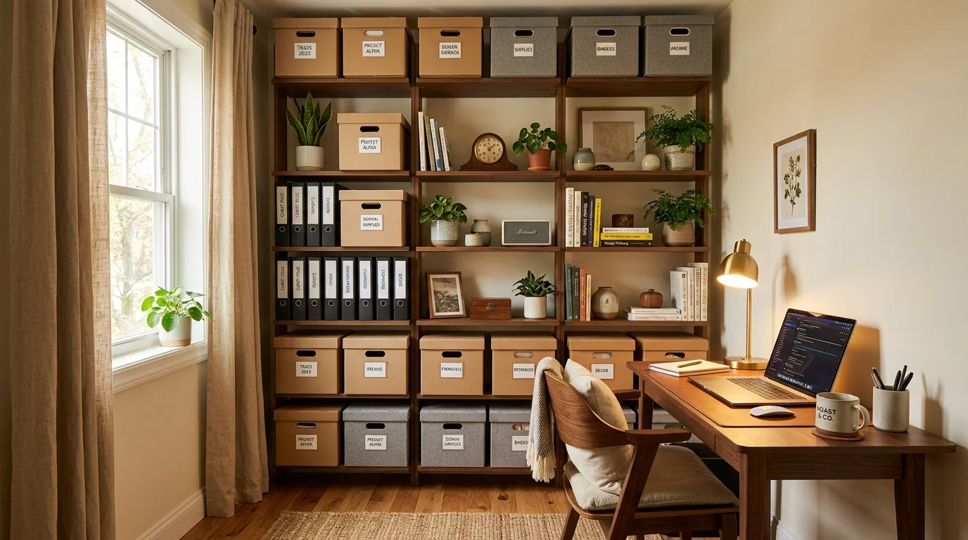 Clever Small Office Ideas for a Productive and Stylish Workspace inspiration image 5