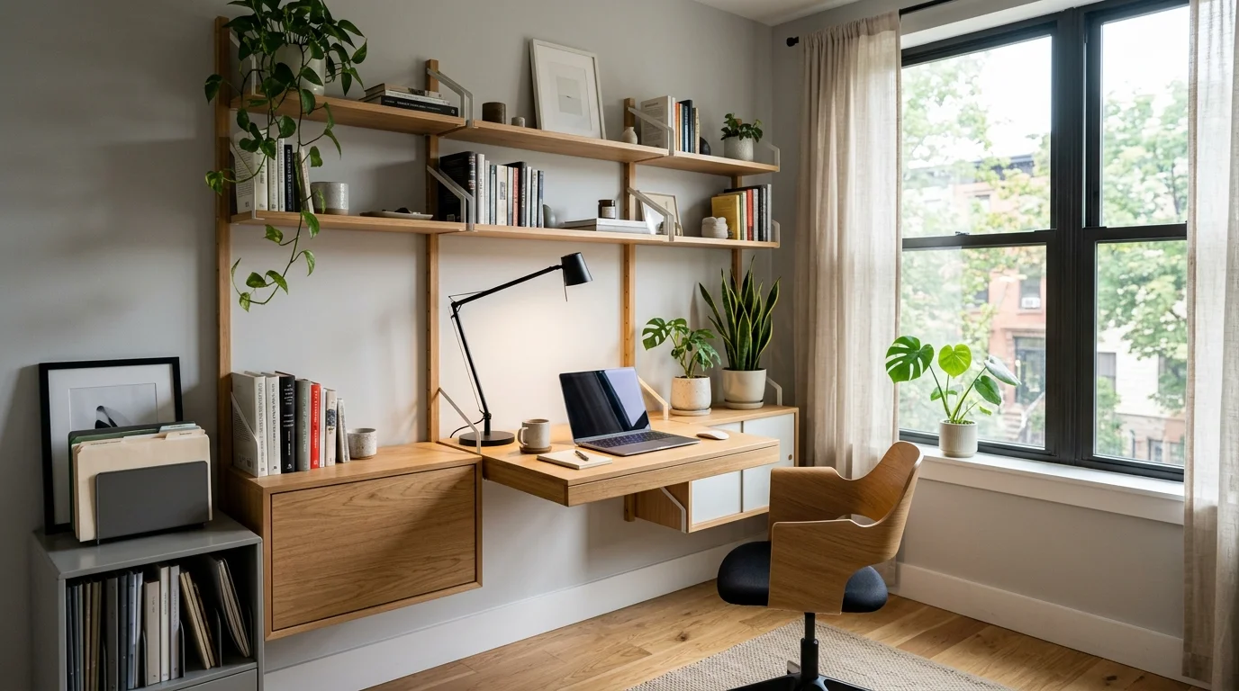 Clever Small Office Ideas for a Productive and Stylish Workspace inspiration image 7