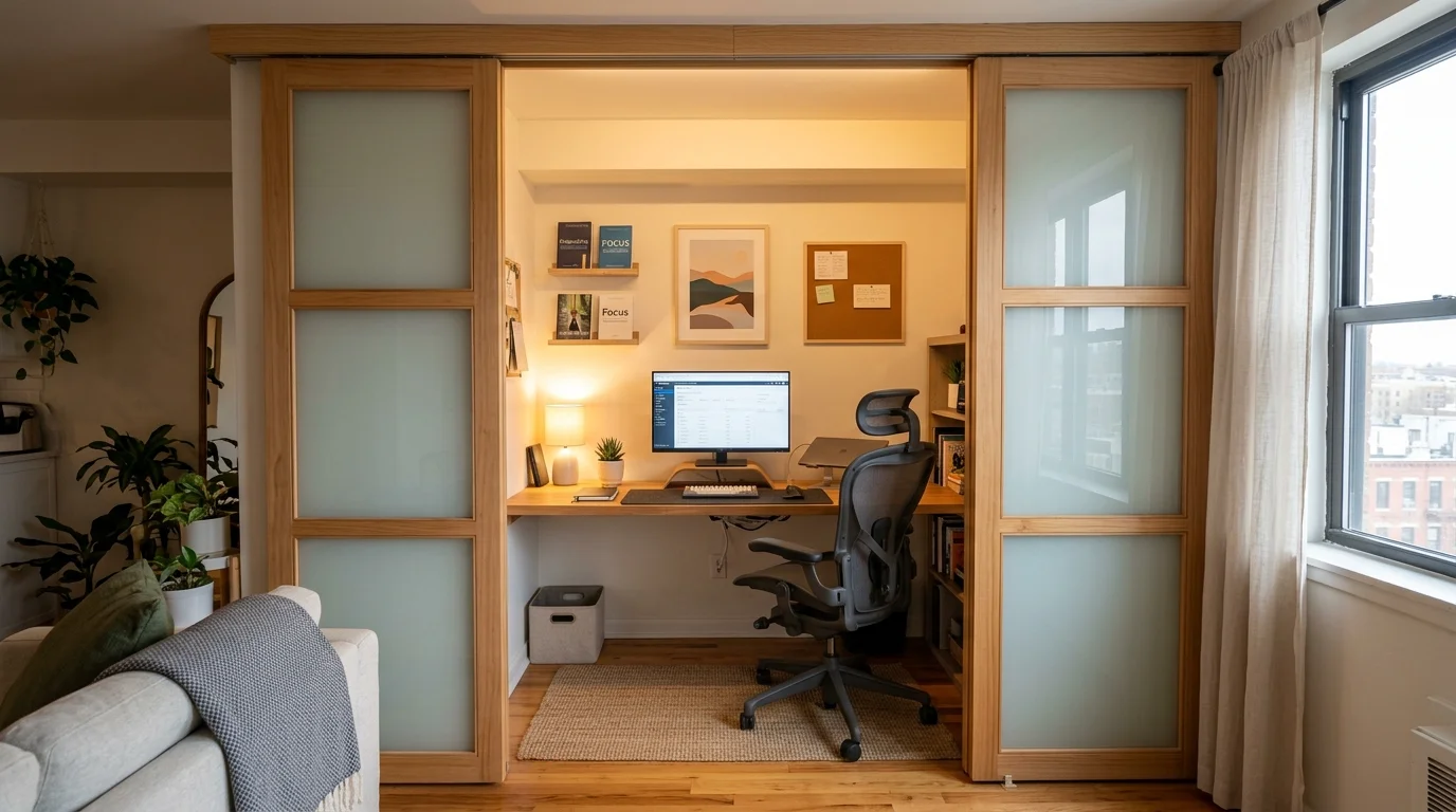 Clever Small Office Ideas for a Productive and Stylish Workspace inspiration image 9