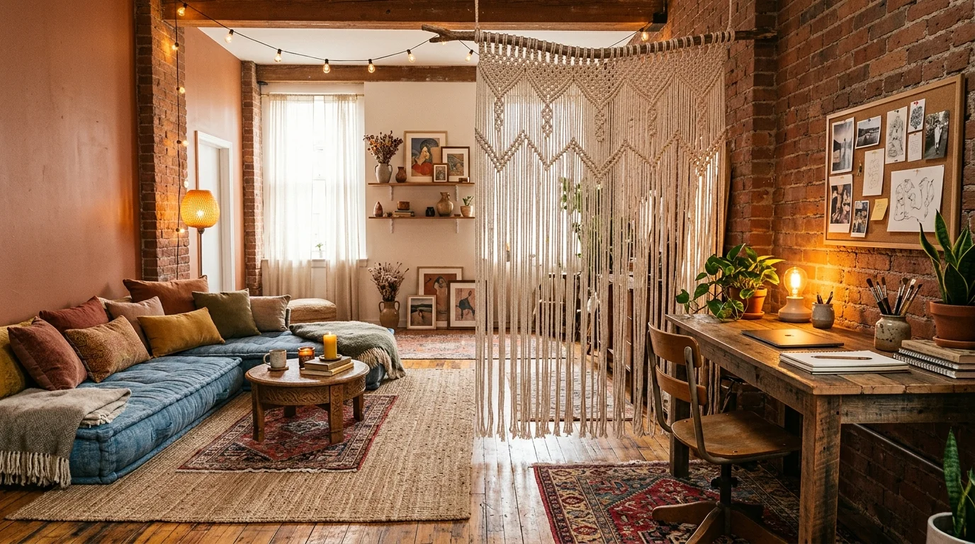 Clever Small Room Divider Ideas to Create Zones in One Space inspiration image 3