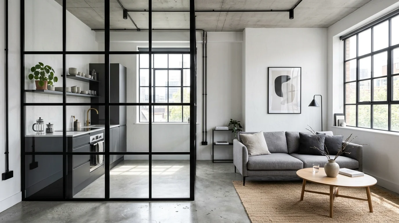 Clever Small Room Divider Ideas to Create Zones in One Space inspiration image 4