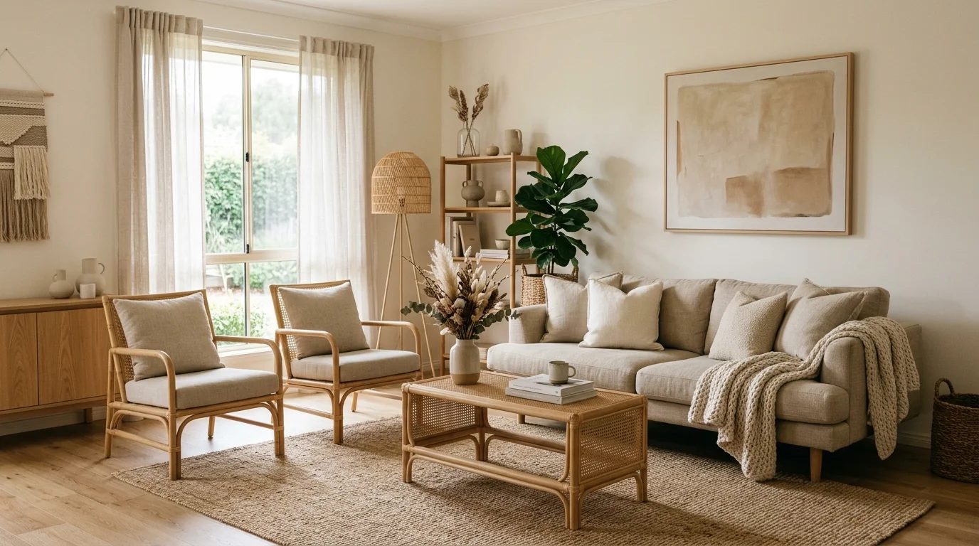 Cozy Boho Living Room Ideas for a Warm Eclectic Gathering Space inspiration image 14