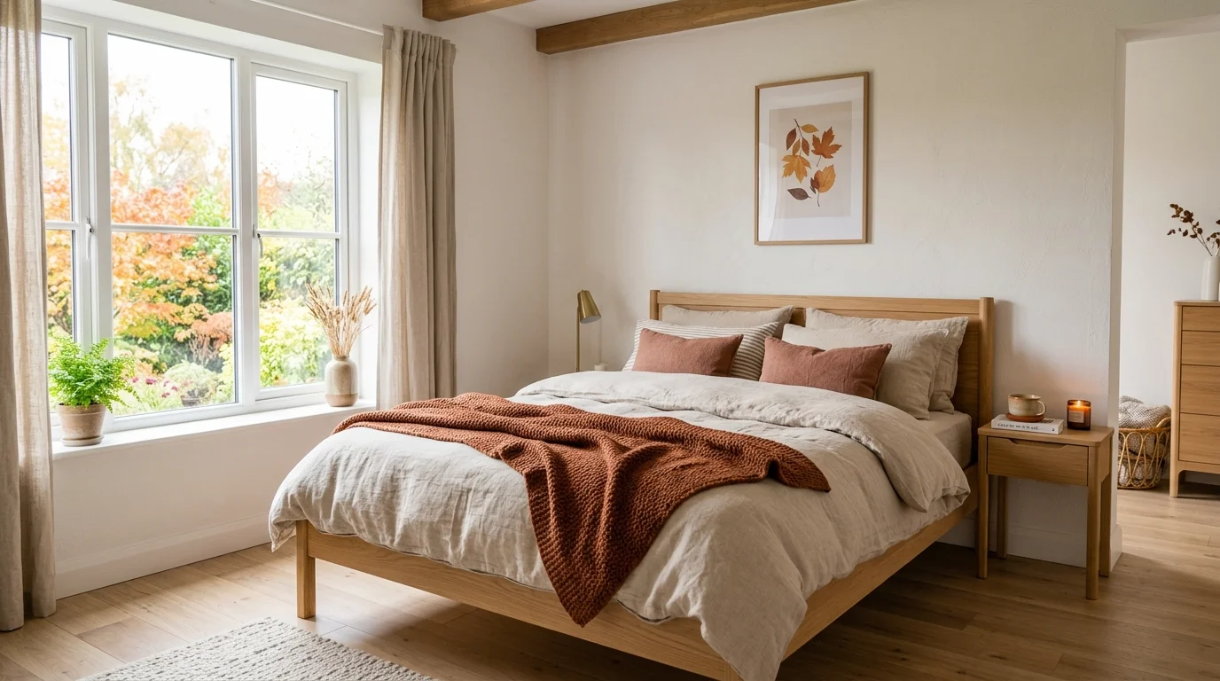 Cozy Fall Bedroom Decor Ideas for a Warm Autumn Retreat inspiration image 6