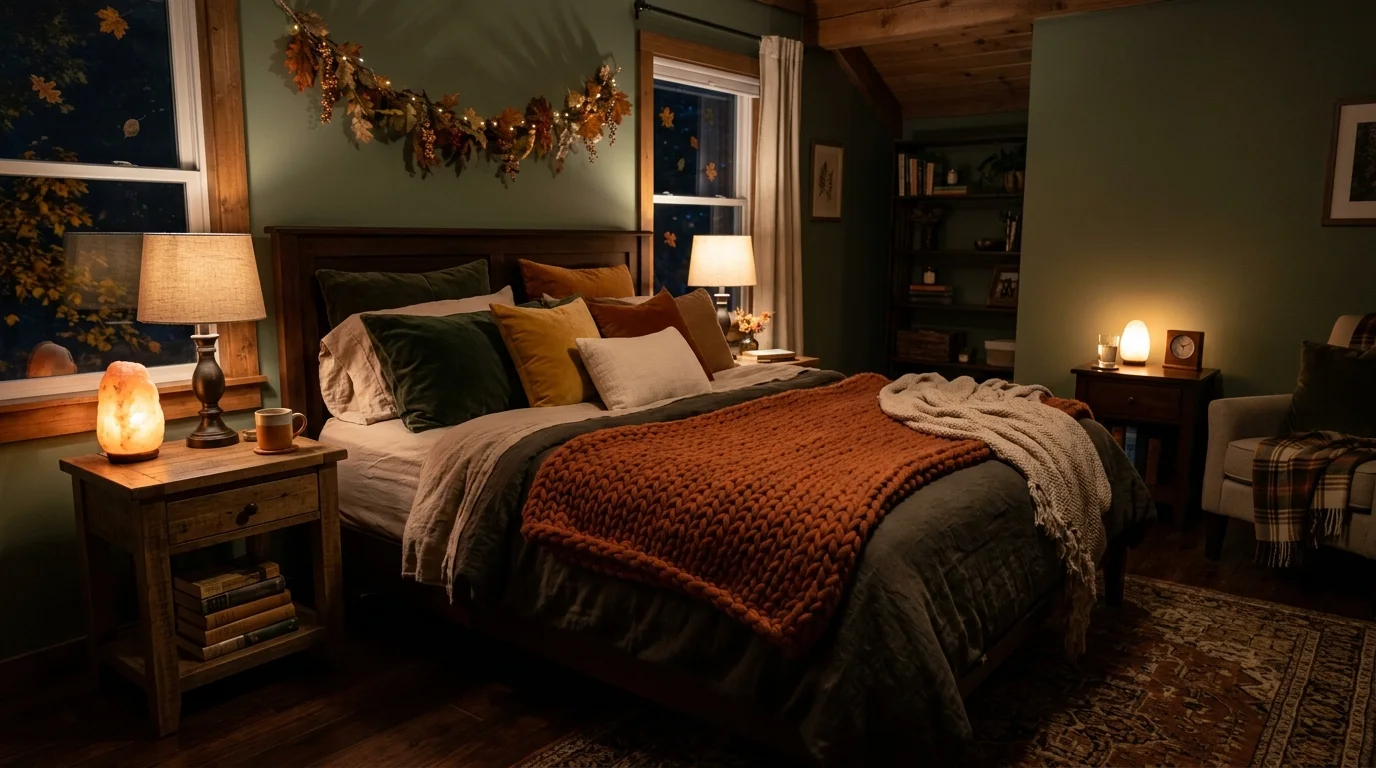 Cozy Fall Bedroom Decor Ideas for a Warm Autumn Retreat inspiration image 10