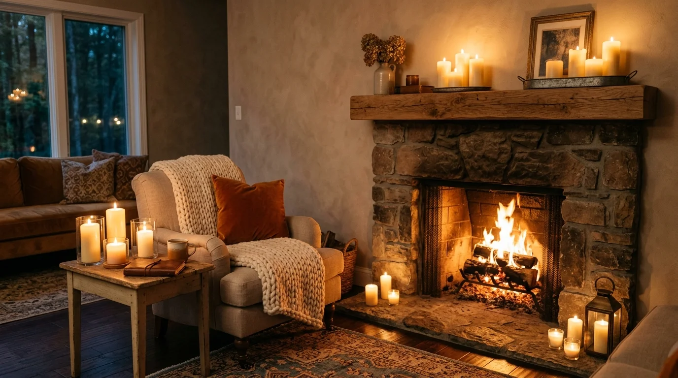 Cozy Fireplace Decor Ideas for a Warm Inviting Home inspiration image 12