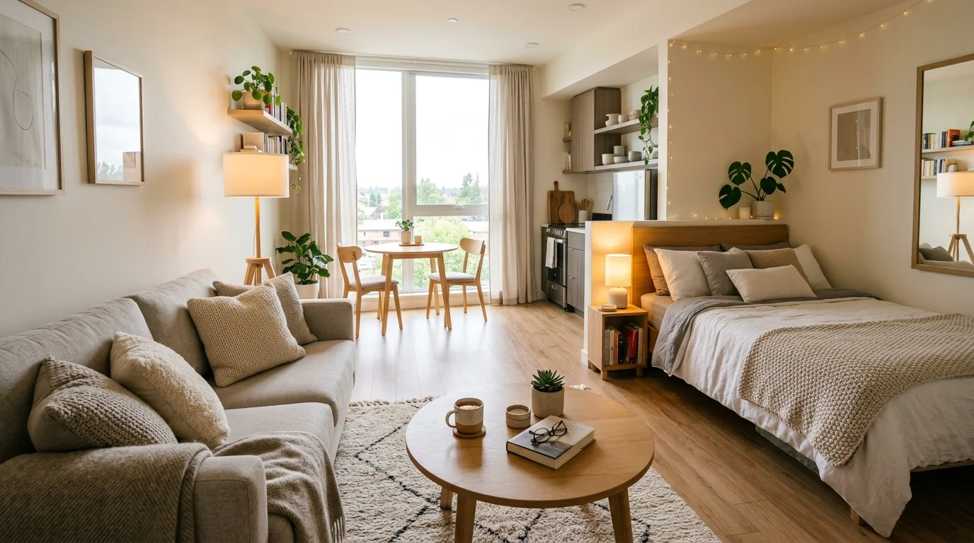 Cozy Modern Apartment Decor Inspiration for Small Space Living inspiration image 1