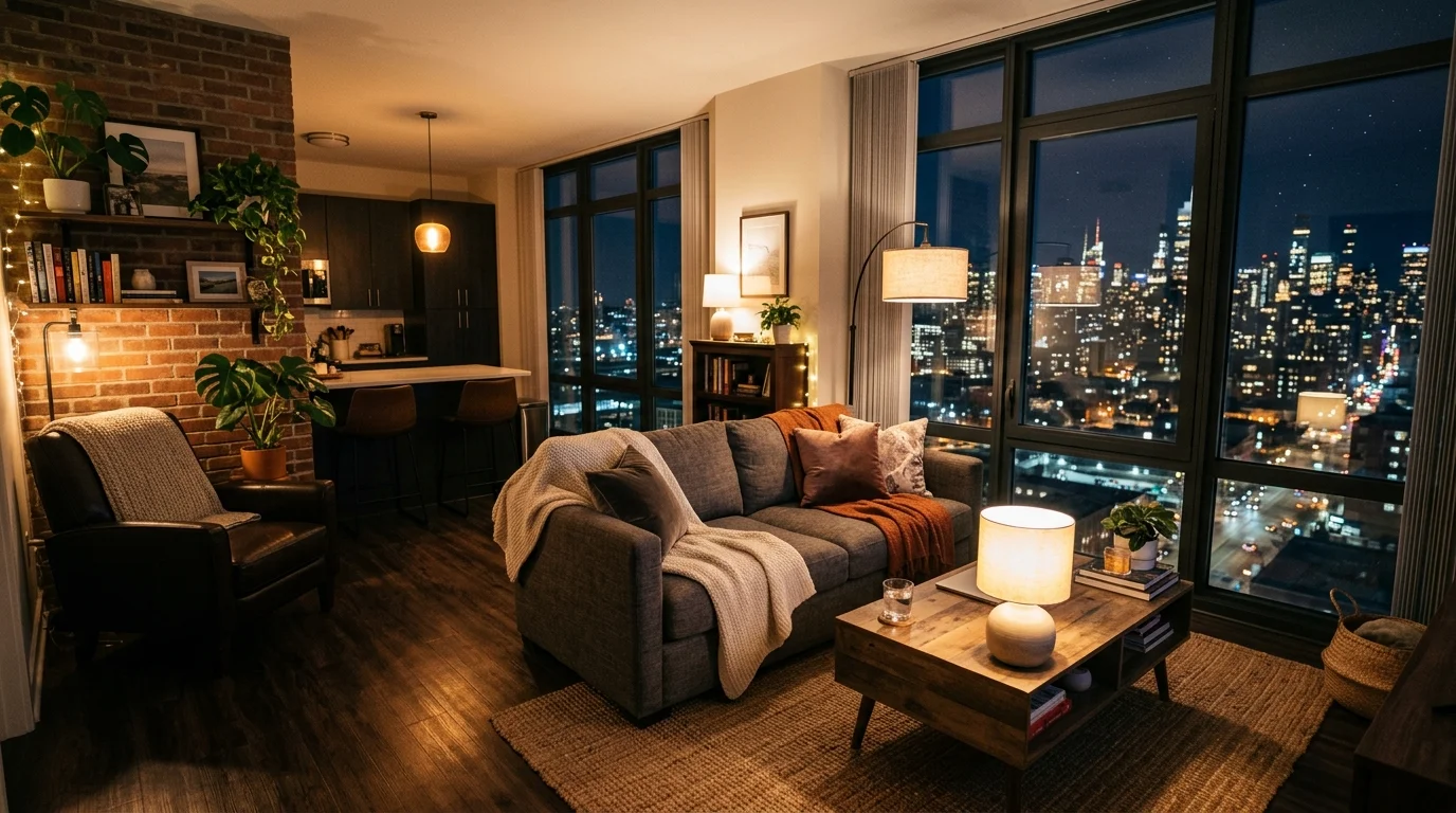 Cozy Modern Apartment Decor Inspiration for Small Space Living inspiration image 14