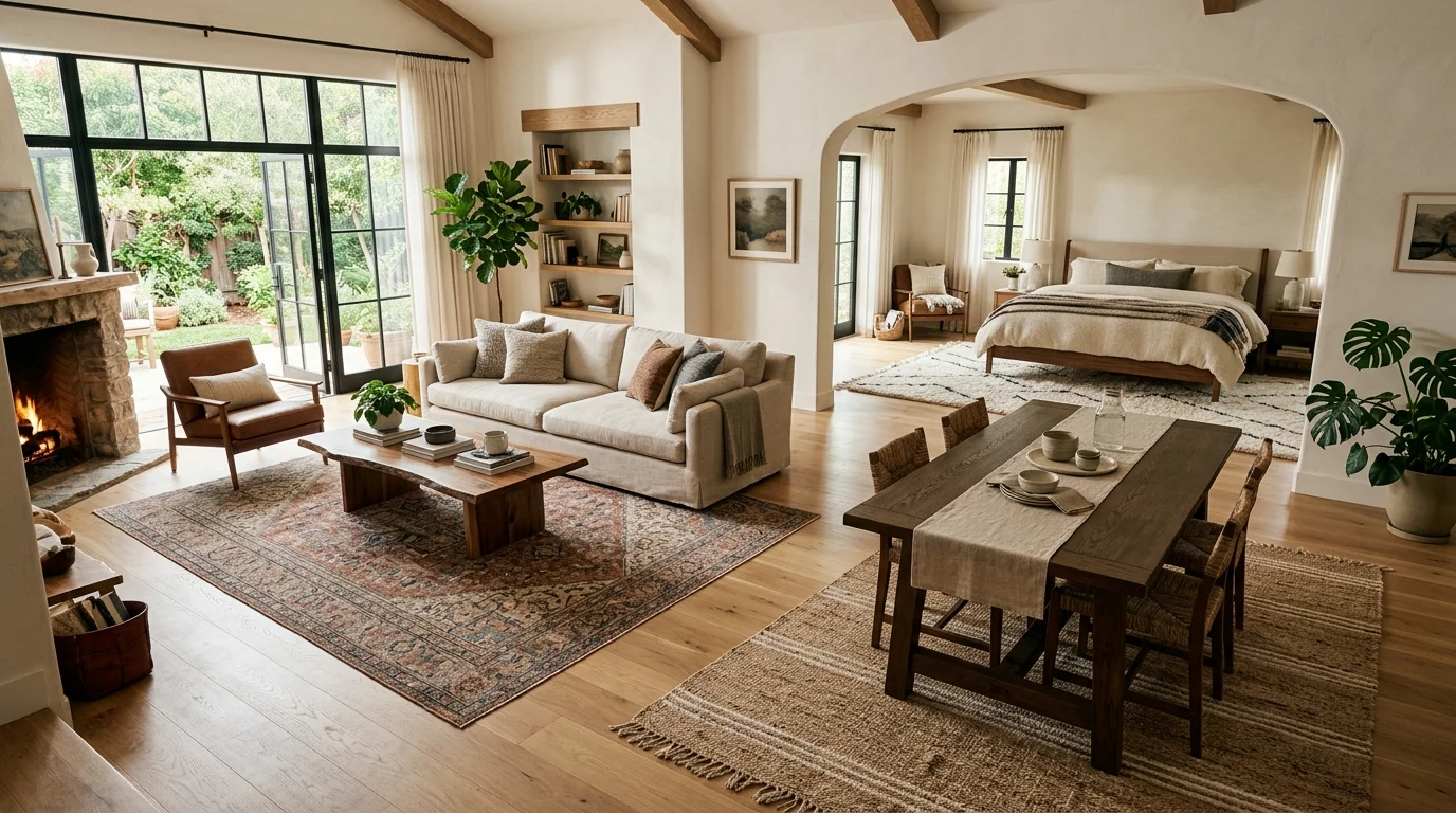 Cozy Rug Ideas to Add Warmth and Texture to Any Room inspiration image 14