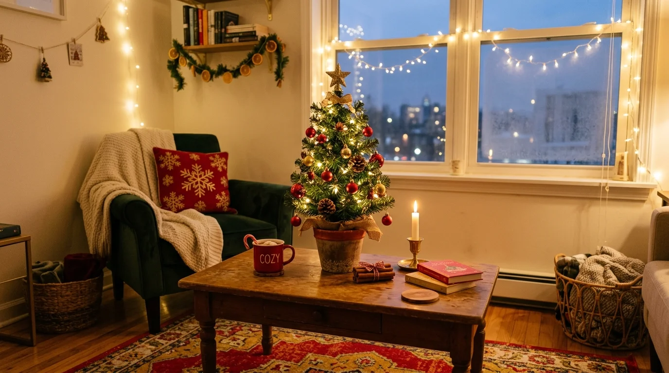 Creative Small Apartment Christmas Decor Ideas for Festive Cheer inspiration image 2