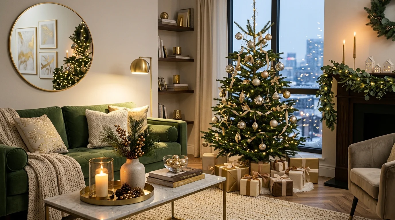 Creative Small Apartment Christmas Decor Ideas for Festive Cheer inspiration image 11