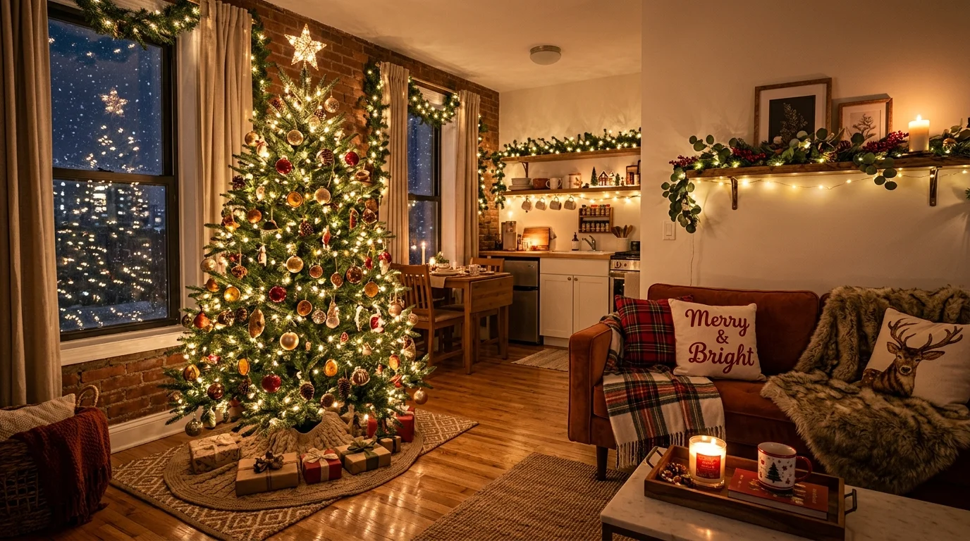 Creative Small Apartment Christmas Decor Ideas for Festive Cheer inspiration image 14