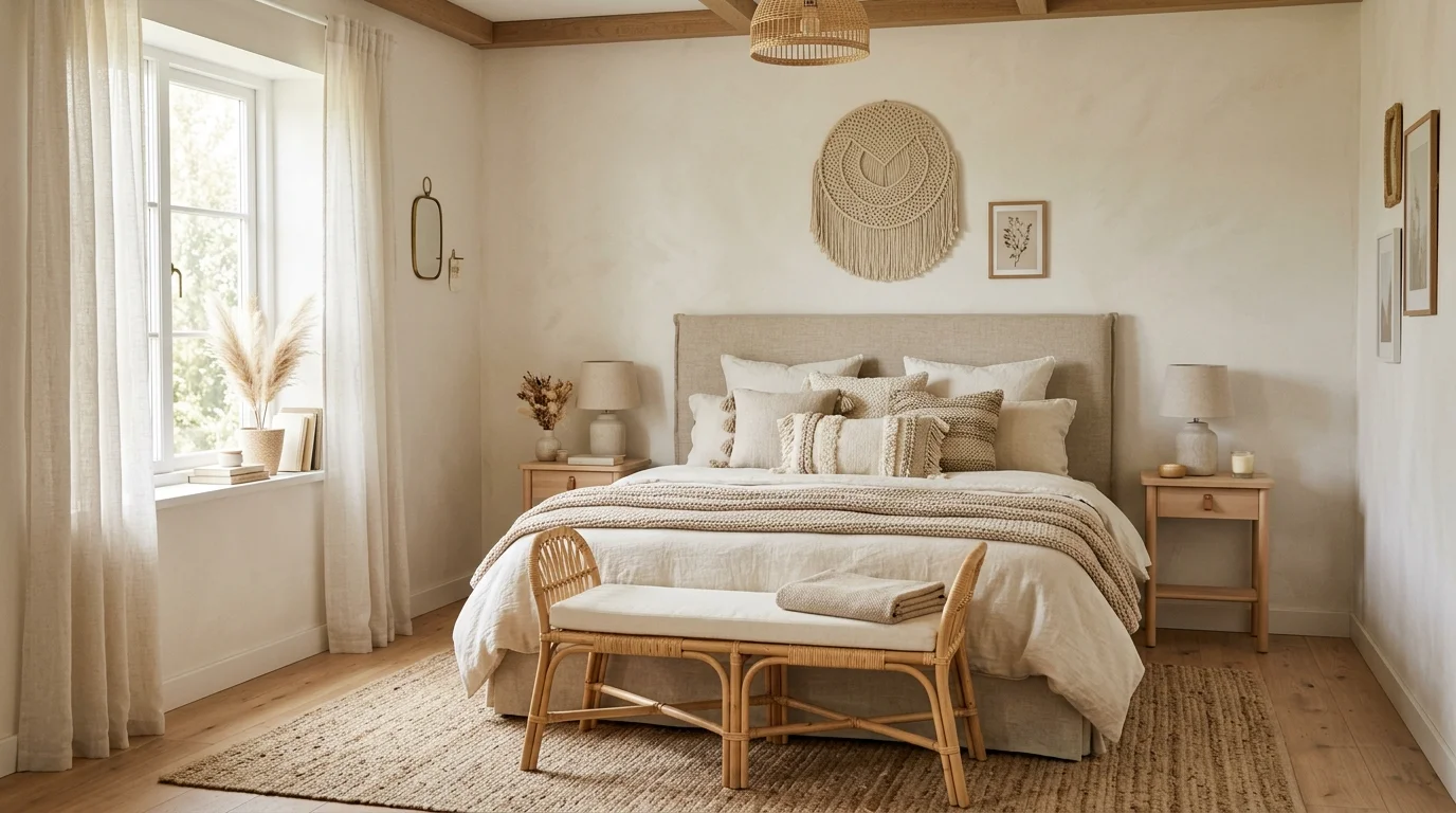 Dreamy Boho Bedroom Ideas for a Cozy Free-Spirited Sleep Space inspiration image 5