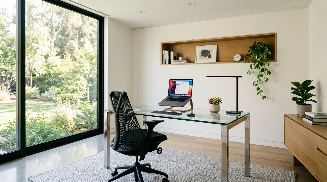 Efficient Home Office Setup Ideas for Working from Home Comfort inspiration image 4