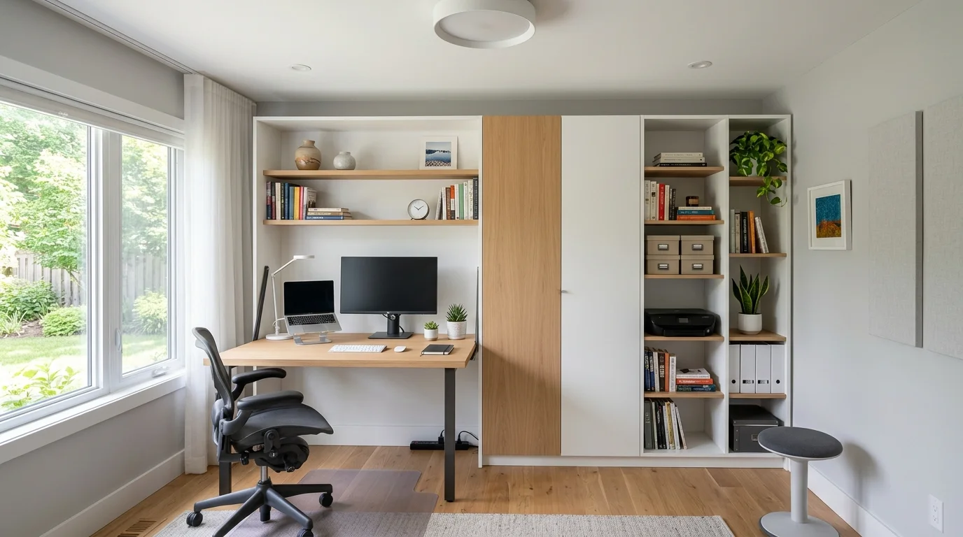 Efficient Home Office Setup Ideas for Working from Home Comfort inspiration image 8