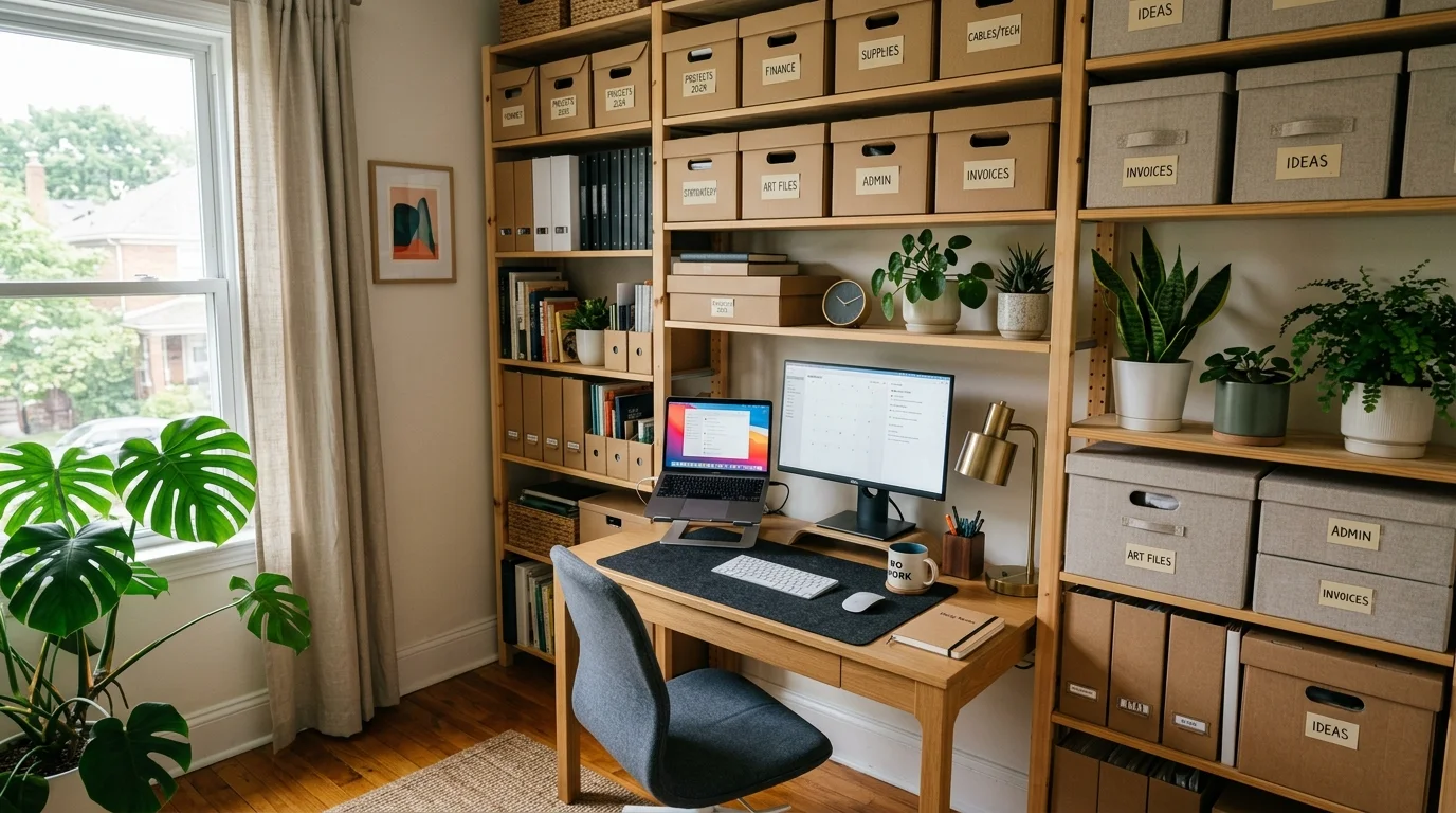 Efficient Home Office Setup Ideas for Working from Home Comfort inspiration image 11