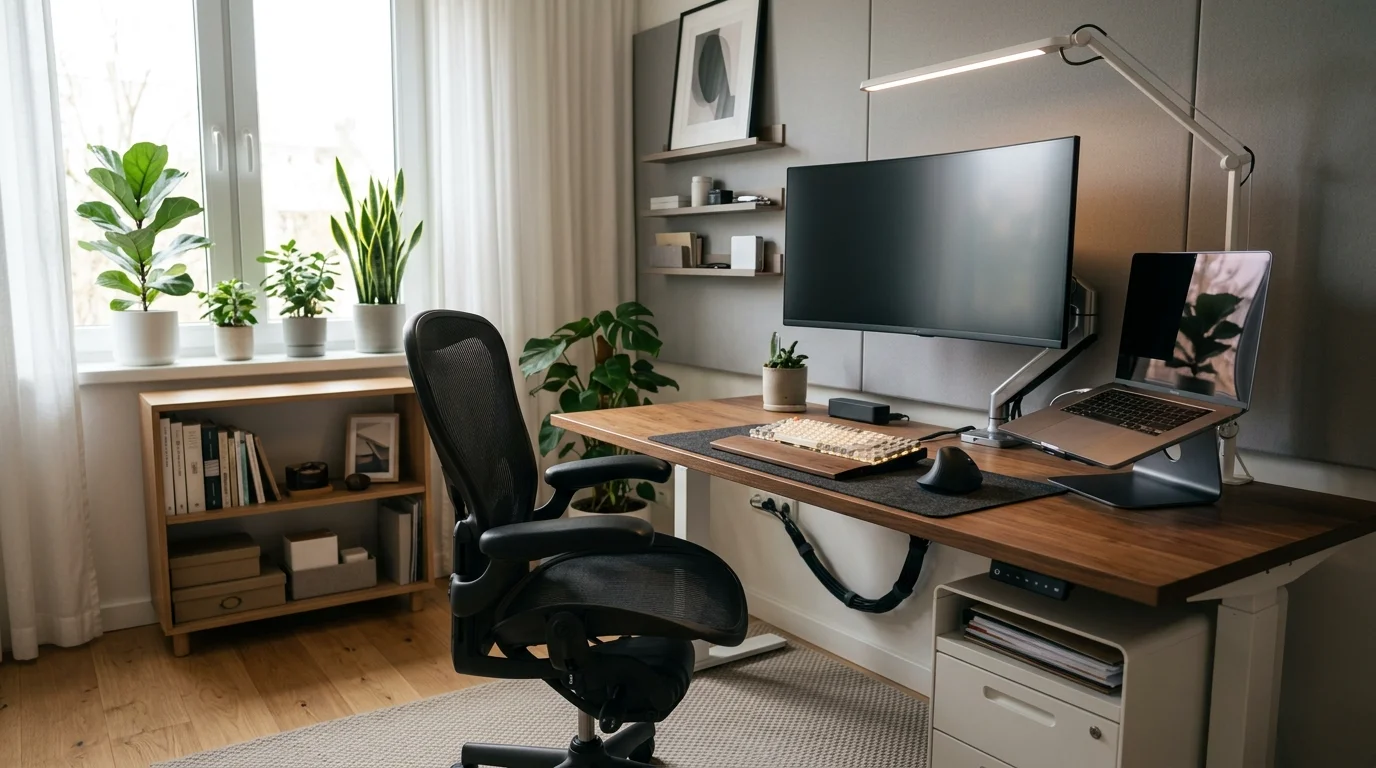 Efficient Home Office Setup Ideas for Working from Home Comfort inspiration image 15