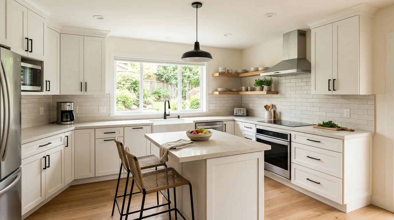 Efficient Small Kitchen Remodel Ideas for a Fresh Cookspace inspiration image 1