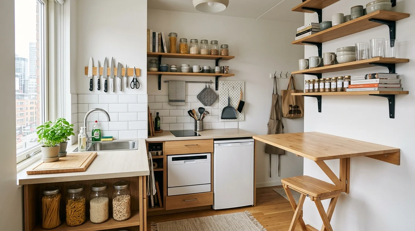 Efficient Small Kitchen Remodel Ideas for a Fresh Cookspace inspiration image 4