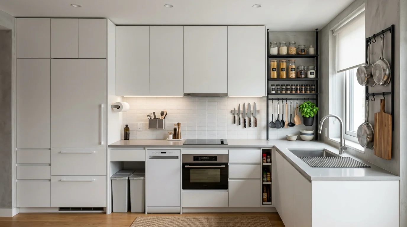 Efficient Small Kitchen Remodel Ideas for a Fresh Cookspace inspiration image 11