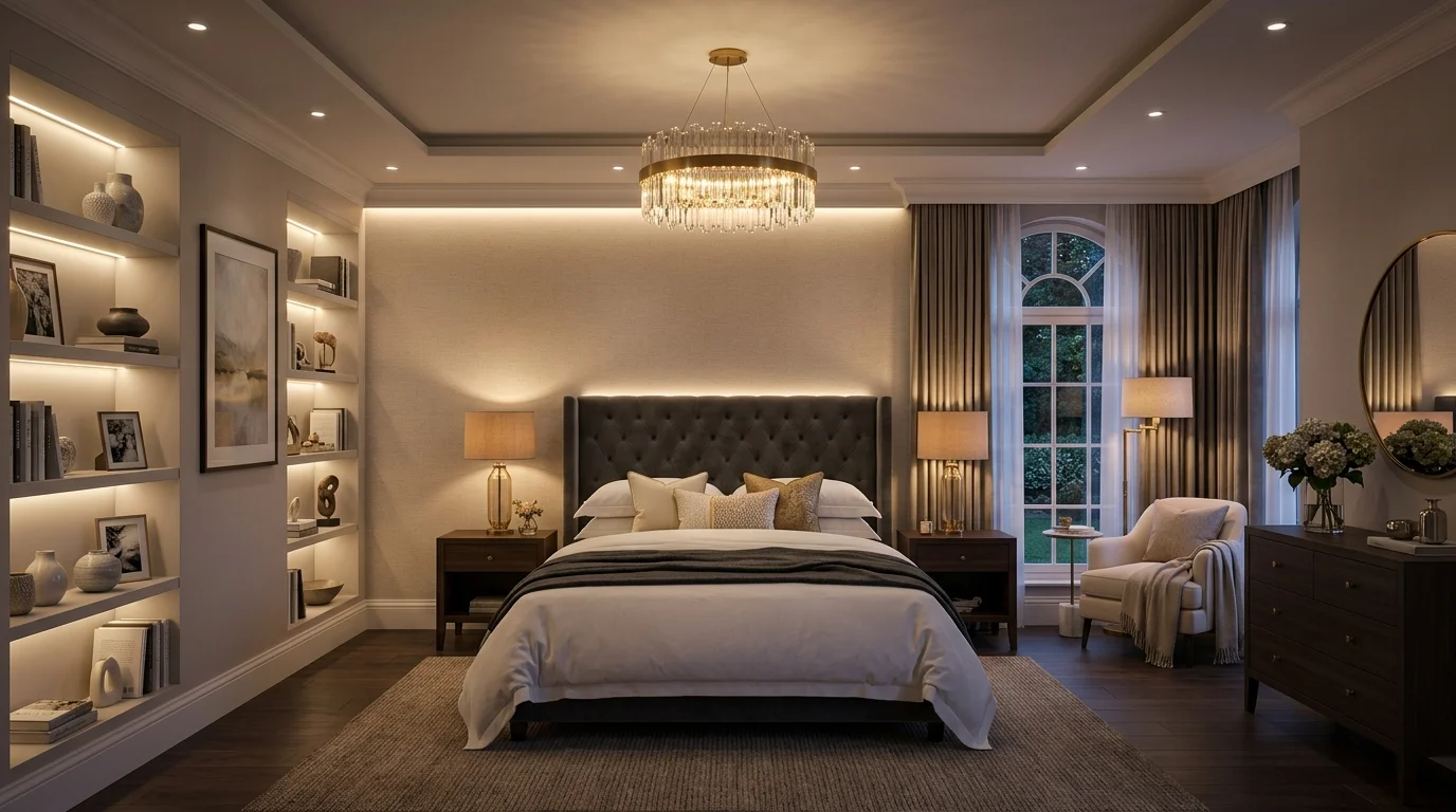 Elegant Bedroom Lighting Ideas for a Soft Relaxing Glow inspiration image 13