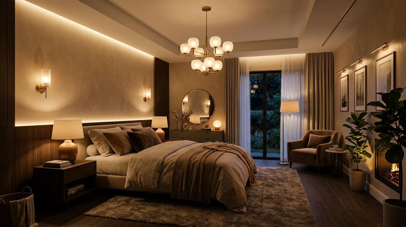 Elegant Bedroom Lighting Ideas for a Soft Relaxing Glow inspiration image 14