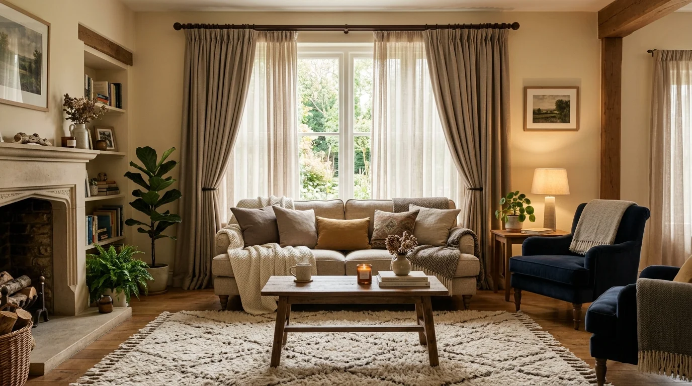 Elegant Curtain Ideas for Living Room Style and Privacy inspiration image 4