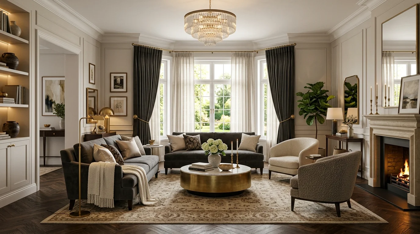 Elegant Curtain Ideas for Living Room Style and Privacy inspiration image 13