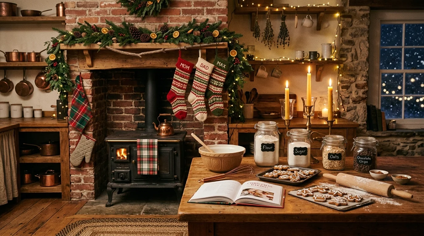 Festive Christmas Kitchen Decor Ideas for Holiday Baking Cheer inspiration image 7